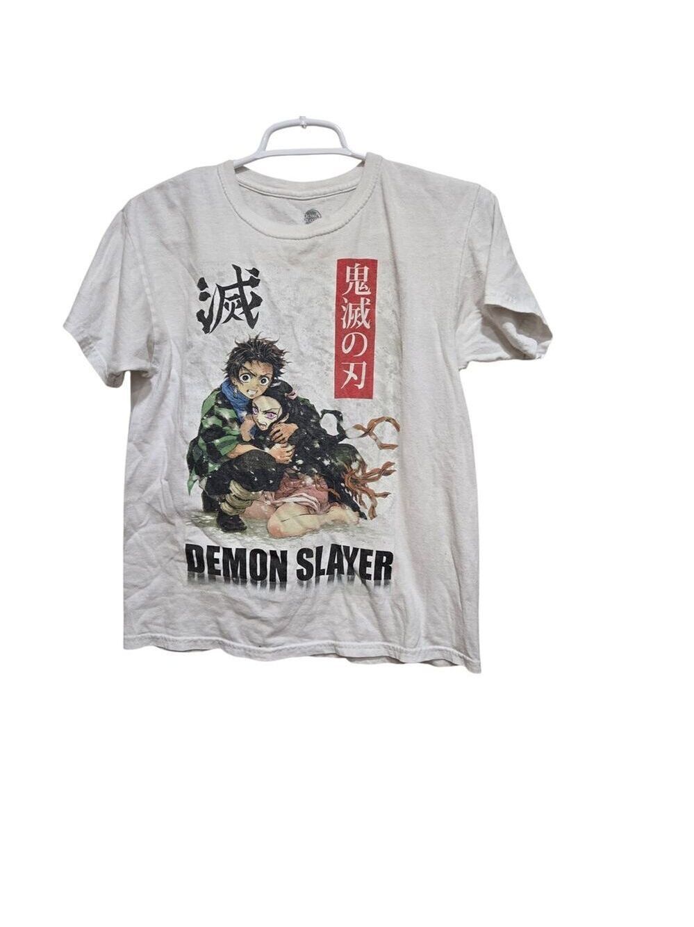 Demon Slayer Tanjiro Nezuko Graphic Anime T Shirt Small